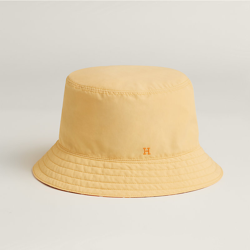 HERMES◇フレッド バケットハット/コットン/BRW/メンズ エルメス 帽子